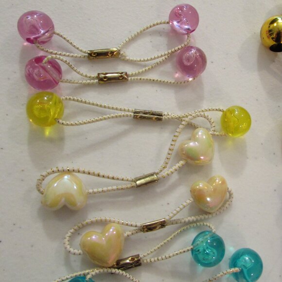 Double Bead Elastic Hair Ties Older and Newer - Picture 7 of 8